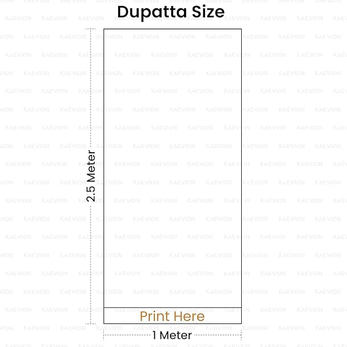 KAEVION Traditional Handmade Bridal Net Dupatta Customized Grooms Name Print Chunni | Ghunghat for Bride Entry (dupatta only)