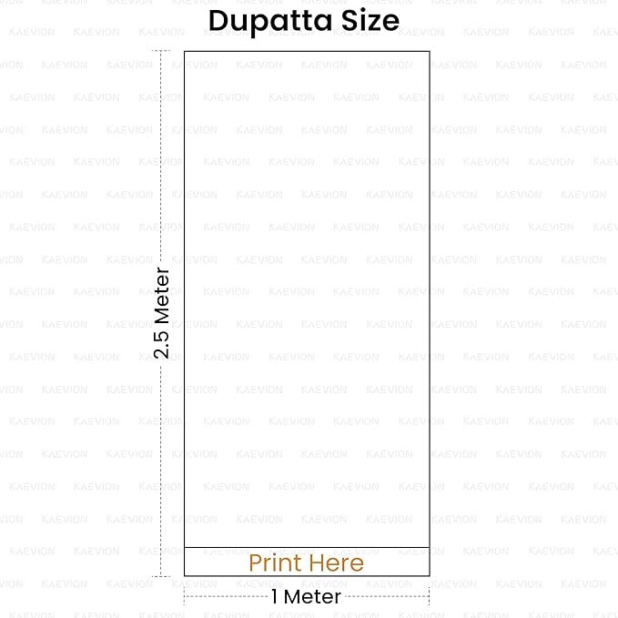 KAEVION Peach Bridal Net Dupatta for Marriage Function with Name Customized for Brides Entry, Wedding