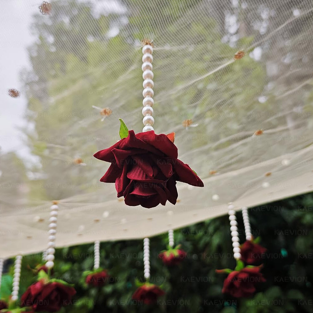 Kaevion Modern Bridal Entry Decor | Ethnic Wear Chunni & Dupattas Best for Gifting, Bride’s Surprise, Gift for Dulhan- 2 Meter