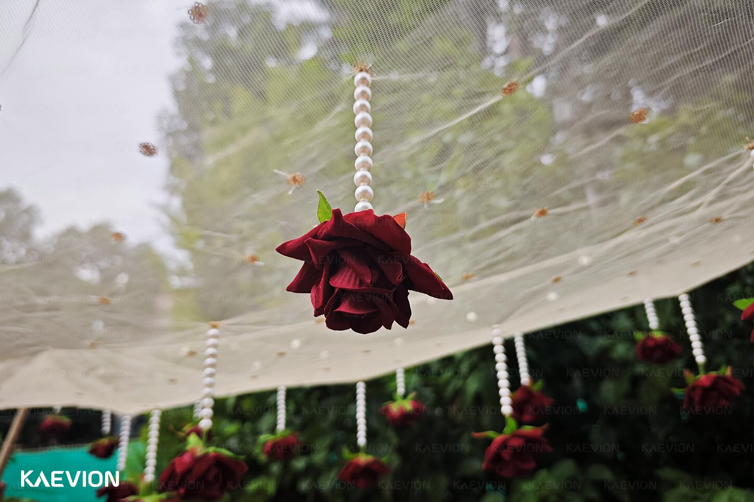 Kaevion Modern Bridal Entry Decor | Ethnic Wear Chunni & Dupattas Best for Gifting, Bride’s Surprise, Gift for Dulhan- 2 Meter