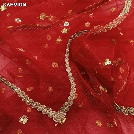 Kaevion Masi Ki Shadi Dupatta/Bua Ki Shadi Chunni/Didi Ki Shadi Odhni/ Beautiful Entry Dupatta for Kid’s