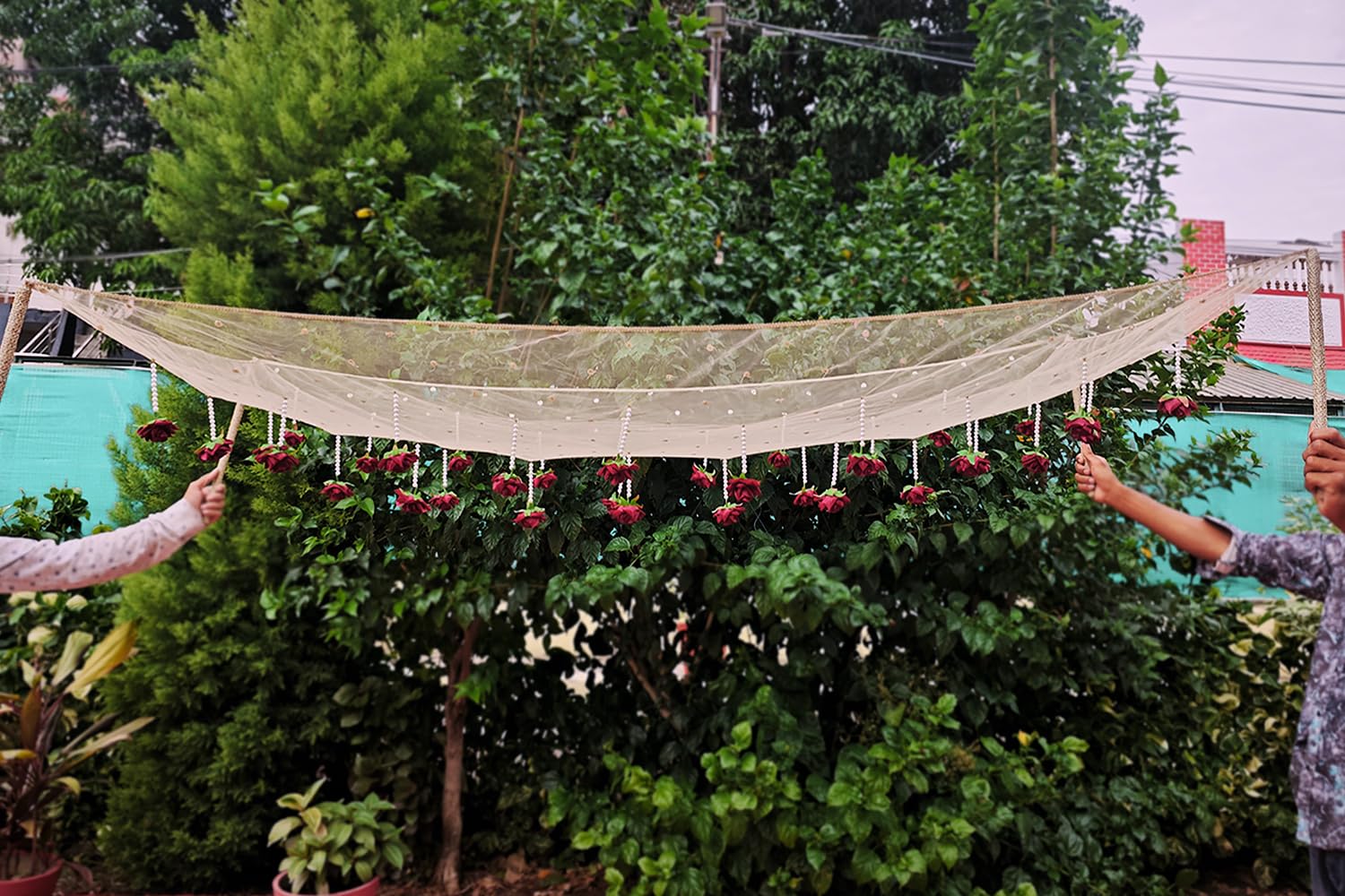 Kaevion Hand Craft Decorative Garland for Indian, South, Christian, Punjabi Weddings