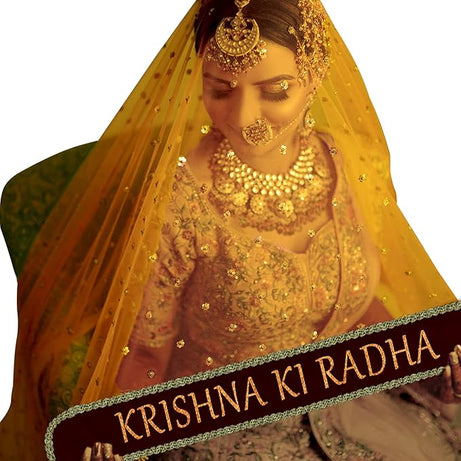 KAEVION Bridal Entry Fashionable Stylish Customized Name Net Dupatta/Chunni