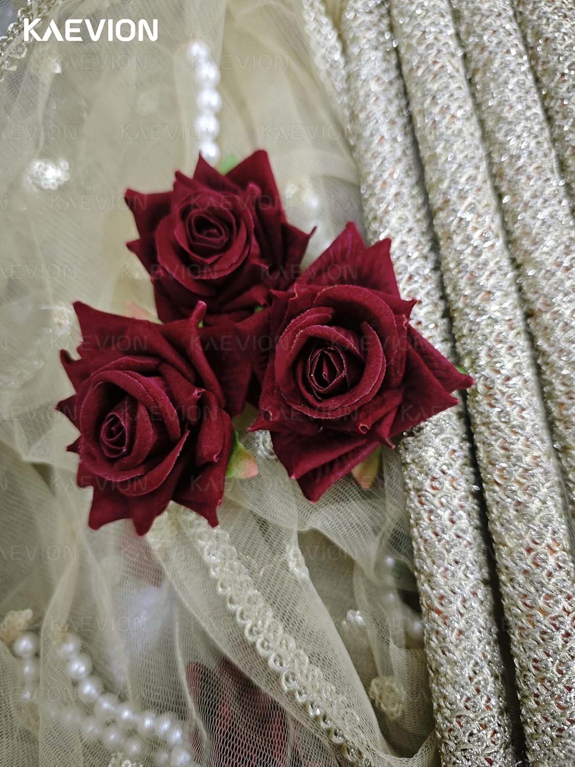 Kaevion Modern Bridal Entry Decor | Ethnic Wear Chunni & Dupattas Best for Gifting, Bride’s Surprise, Gift for Dulhan- 2 Meter