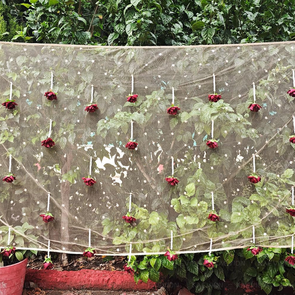 Kaevion Modern Bridal Entry Decor | Ethnic Wear Chunni & Dupattas Best for Gifting, Bride’s Surprise, Gift for Dulhan- 2 Meter