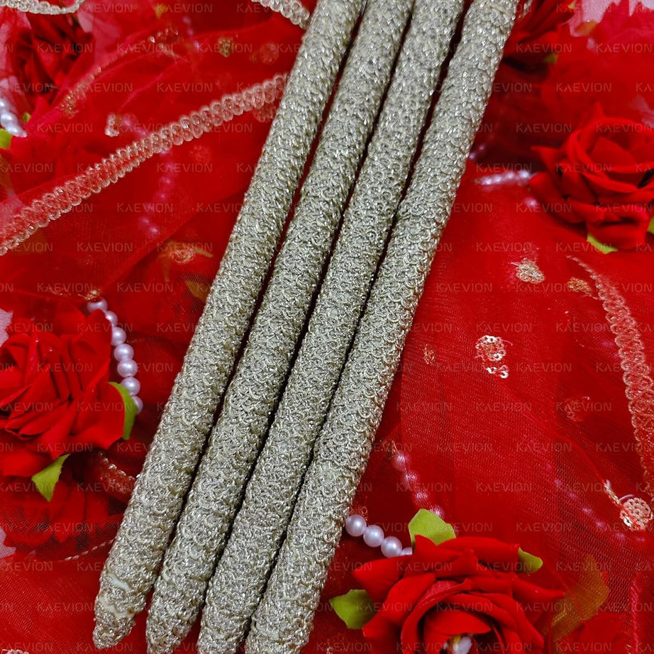 Kaevion Rose Flower Canopy | Bride Entry Chunni | Entrance Decoration Accessory for Marriage Ceremony