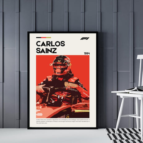 Kaevion Sports Car Racers Wall Frame | Wall Canvas Painting for Wall Art | HD Print Wall Frames
