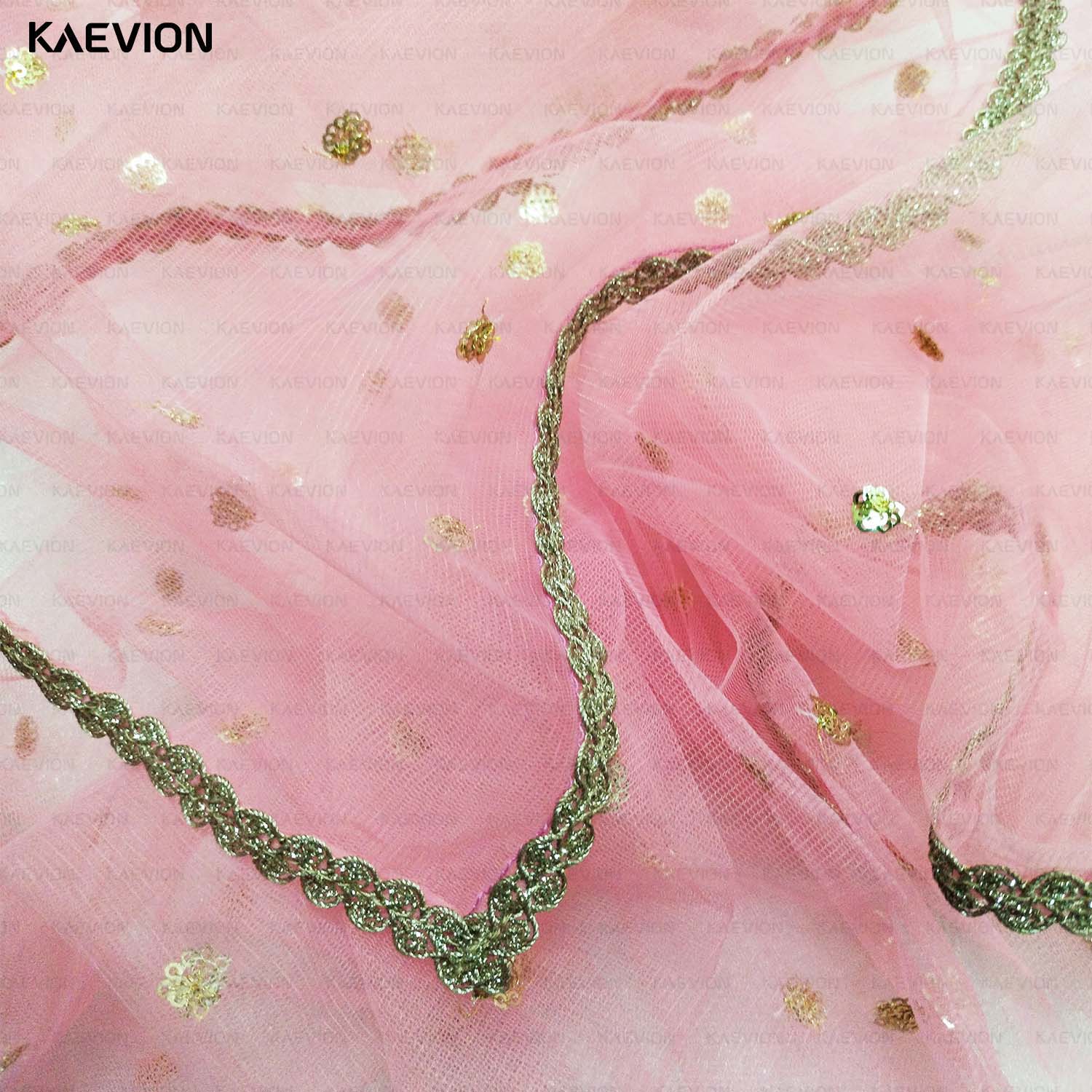 KAEVION Bride and Baby Entry Dupatta | Customized Chunni for Bride’s Photoshoot, Reception and Wedding Functions