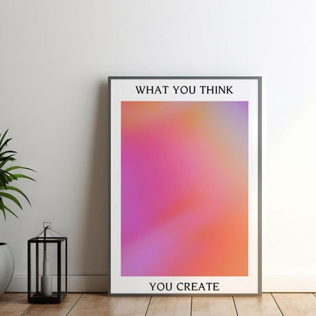 KAEVION Manifestation Positive Affirmations Wall Art Frames, Motivational Wall Hangings, Modern Wall Decorative Accessories, Positive Posters for Wall Decorations, Home, Office, Study Room, Library, Music Room, Studio - Set of 3