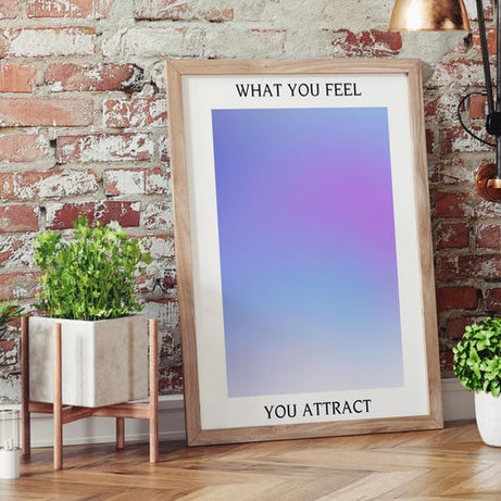 KAEVION Manifestation Positive Affirmations Wall Art Frames, Motivational Wall Hangings, Modern Wall Decorative Accessories, Positive Posters for Wall Decorations, Home, Office, Study Room, Library, Music Room, Studio - Set of 3