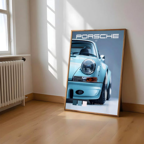Kaevion Poster for wall, Wall Frame Supercar Paintings for Racers, Matte Car Wall Poster, Gift for Boys & Men’s, Wall Decor for Garage