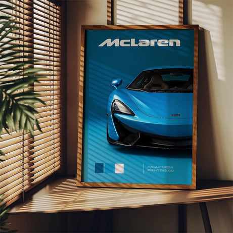 Kaevion Car Paintings, Wall Posters, Wall Art Frames, Abstract Wall Hangings Paintings, Modern Interior Decor, Gift for Car Lovers